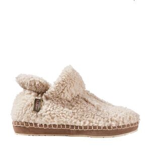 LLBean Cozy Slipper Booties Pile Fleece size 6